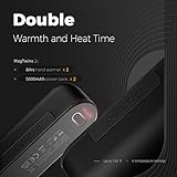 OCOOPA handwärmer elektrisch, 10000 mAh Split-Magnetic 2er-Pack, 4 Heizmodi, schnelleres Aufheizen handwärmer wiederverwendbar，handwärmer USB powerbank für Outdoor im Winter, UT2s (MagTwins) - 3