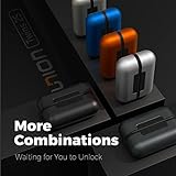 OCOOPA handwärmer elektrisch, 10000 mAh Split-Magnetic 2er-Pack, 4 Heizmodi, schnelleres Aufheizen handwärmer wiederverwendbar，handwärmer USB powerbank für Outdoor im Winter, UT2s (MagTwins) - 8