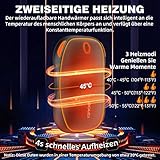 BOLEi Handwärmer USB,Handwärmer elektrisch,Handwärmer Wiederaufladbar,Powerbank Handwärmer,Elektrischer Taschenwärmer,Hand Warmers Rechargeable,aufladbarer handwärmer,Hand Warmers Rechargeable - 3