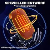 BOLEi Handwärmer USB,Handwärmer elektrisch,Handwärmer Wiederaufladbar,Powerbank Handwärmer,Elektrischer Taschenwärmer,Hand Warmers Rechargeable,aufladbarer handwärmer,Hand Warmers Rechargeable - 8