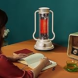 Ldfzq Heizlüfter,Infrarot Heizstrahler,300W Kleiner Tragbarer Elektrischer Heizstrahlersäule,Überhitzungs-Und Kippschutz,Für Terrasse,Balkon Und Bad Zuhause - 2
