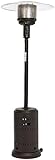 Amazon Basics Heizstrahler für Terrasse, Heizpilz, Zobel Braun