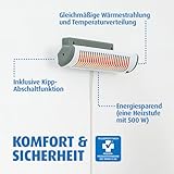 Reer Wickeltischstrahler EasyHeat Flex, Heizstrahler mit Standfuß, Wärmelampe fürs Baby, kompaktes Design, 1 Stück (1er Pack), weiß - 5