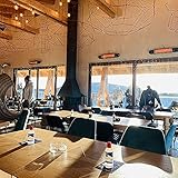 veito | Blade S | Design | Infrarot-Heizstrahler | Terassenstrahler | elektrisch | 4 Heizstufen mit Fernbedienung | 2500 Watt | IP55 | Infrarotheizung - 3