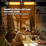 TRESKO Infrarot Heizstrahler 3000W mit Fernbedienung | Wärmestrahler Terrasse elektrisch mit 3 Heizstufen | Terrassenstrahler Innen & Außen | Wand-Heizstrahler Infrarotstrahler Wickeltischstrahler - 7