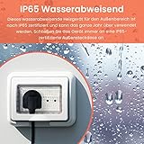 Pro Breeze Infrarot Heizstrahler Terrasse 2000W – Terrassenstrahler für Ihren Außenbereich – Elektrische Wandheizung mit Fernbedienung und 3 einstellbaren Stufen, IP65 Wasserabweisend (Schwarz) - 7