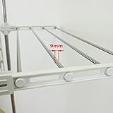 One Click Luxus Wäscheständer E3, Wäscheturm, Wäschespinne mit 3 Ebenen - 8