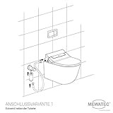 Dusch-WC MEWATEC C500 Washlet Bidet Intimdusche Analdusche Dusch-Bidet WC-Bidet WC-Dusche - 5