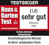 Medisana HDW Heizdecke, braun / crème - 7