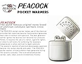 Original Japanese Peacock Hand Warmer Handwärmer Standard Size - 7