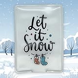 4er Set Taschenwärmer in Herzform, Herz, Fingerwärmer, gegen kalte Hände im Winter - 4