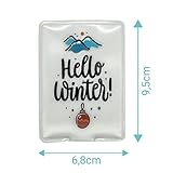 4er Set Taschenwärmer in Herzform, Herz, Fingerwärmer, gegen kalte Hände im Winter - 6