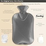 Fashy 6530 21 2007 Wärmflasche mit Vliesbezug 2 Liter - 4