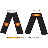 Alpenheat Beheizte Unterziehhose, Schwarz, L, AJ6 - 2